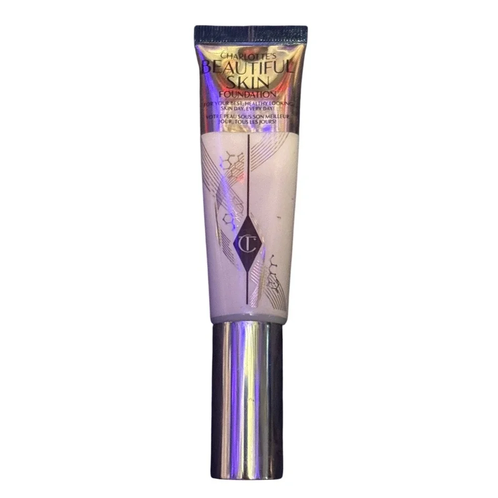 NEW Charlotte Tilbury Womens Neutral Beautiful Skin Liquid Foundation Makeup